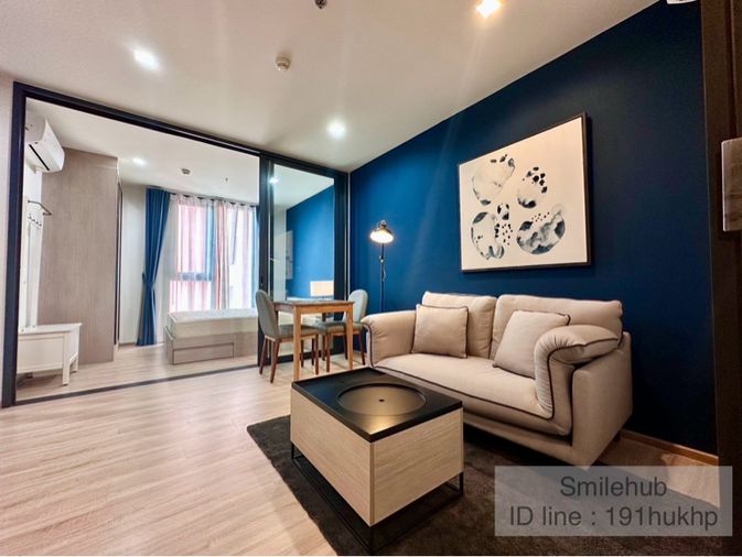 ให้เช่า The Base Garden Rama9 พร้อมอยู่ เฟอร์ครบ