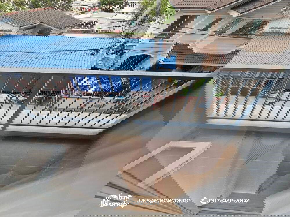 รูป Patio (พาทิโอ) บางแสน ชั้น3 ตึกA ชลบุรี-------ห้องมุม + ตกแต่งสวยมาก-------Tel 097-049-5874 (Line: @choncondo มี@ด้วย) - รูปที่ 10/26