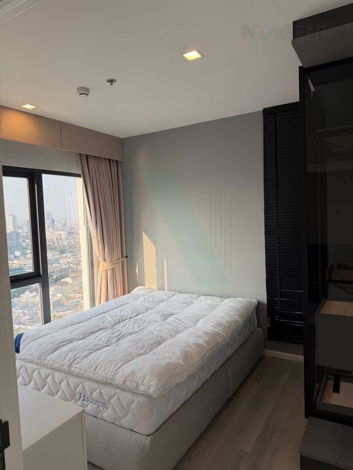 รูป 🚩 ให้เช่าคอนโด เดอะ คีย์ พระราม 3 อาคาร 1 ชั้น 29 2 ห้องนอน ขนาด 52 ตรม ใกล้ BRT เจริญราษฏร์ - รูปที่ 6/8