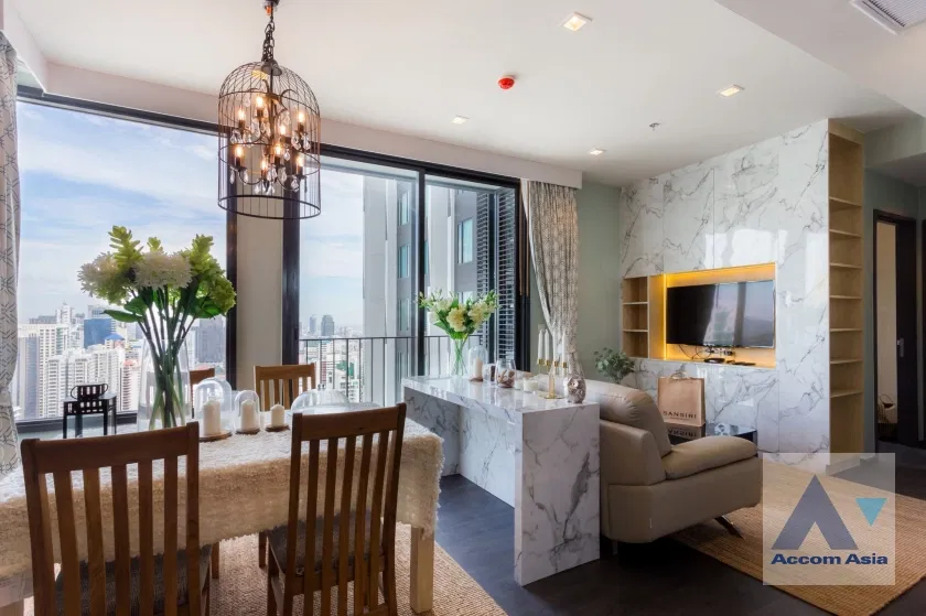 picture 🔼🔽 AccomA 📩 Fully Furnished 2 BR Condominium @Edge Sukhumvit 23 Condominium (AA27461) - 1/18