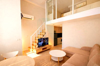 คอนโดให้เช่า : ให้เช่าคอนโด ไซมิส สุขุมวิท 48 อาคาร 1 ชั้น 15 Duplex ขนาด 39 ตรม ใกล้ บิ๊กซี เอ็กซ์ตร้า อ่อนนุช