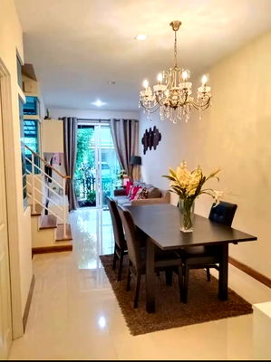 Townhouses for rent Bueng Kum : 🌟 Golden Town 3 Kasetnawamin 
Size 18.5 SQ.W Type 3 Bedroom 2 Bathroom  Rental. 25,000 THB