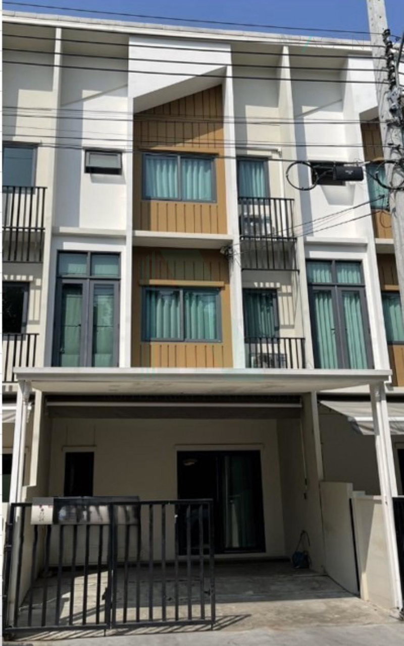 Townhouses for rent : 📌 For Rent 3-story Townhouse PLEX ONNUT-WONGWAEN 3 bedroom 3 bathroom