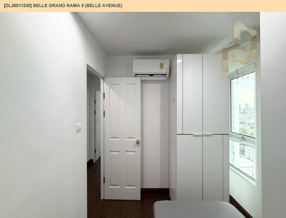รูป DL26011230 ให้เช่าคอนโด เบล แกรนด์ พระราม 9 (เบล อเวนิว) (Belle Grand Rama 9 (Belle Avenue)) ใกล้ MRT พระราม 9 พร้อมเข้าอยู่ โทรด่วน 0638692663 LineID @655ebbvc - รูปที่ 12/13