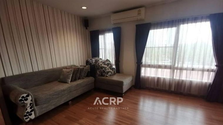 3-bed townhouse for sale, 161 sqm, 20 sq wah, BAAN KLANG KRUNG RAMA 3