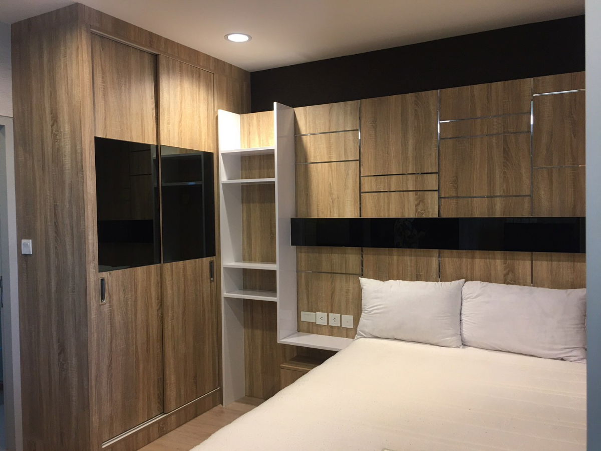 รูป ให้เช่าคอนโด Ideo Q ราชเทวี 1 นอน 34 ตรม ห้องสวย พร้อมอยู่ - รูปที่ 3/8