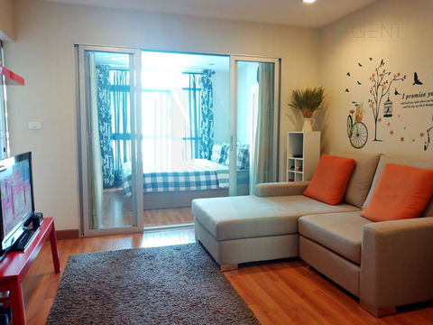 ให้เช่าคอนโด คอนโด คาซ่า สุขุมวิท 97 อาคาร A ชั้น 5 1 ห้องนอน ขนาด 34.00 ตรม ใกล้ โรงเรียนเทคโนโลยีกรุงเทพ