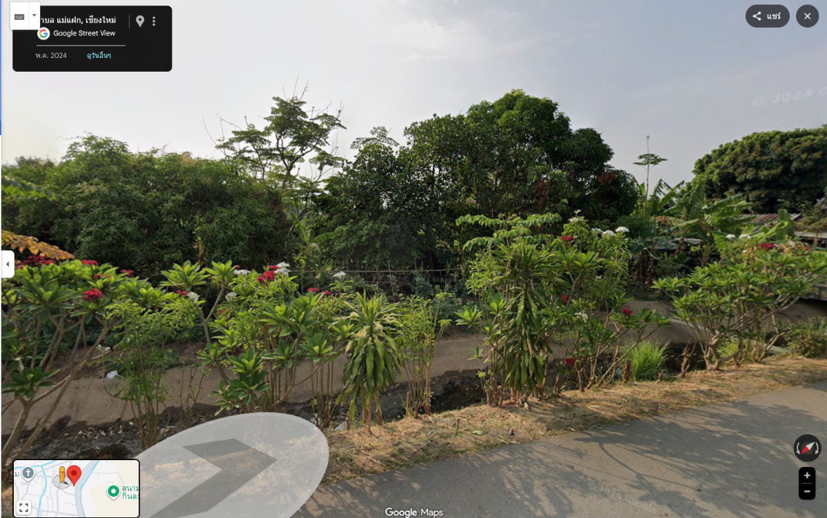 รูป ขายที่ดิน 2 ไร่ 12 ตร.วา ติดถนน 4 เลน ทางหลวงหมายเลข 1001 สันทราย-พร้าว และถนนหมู่บ้านศรีงาม ม.5 ต.แม่แฝก อ.สันทราย จ.เชียงใหม่ - รูปที่ 3/5