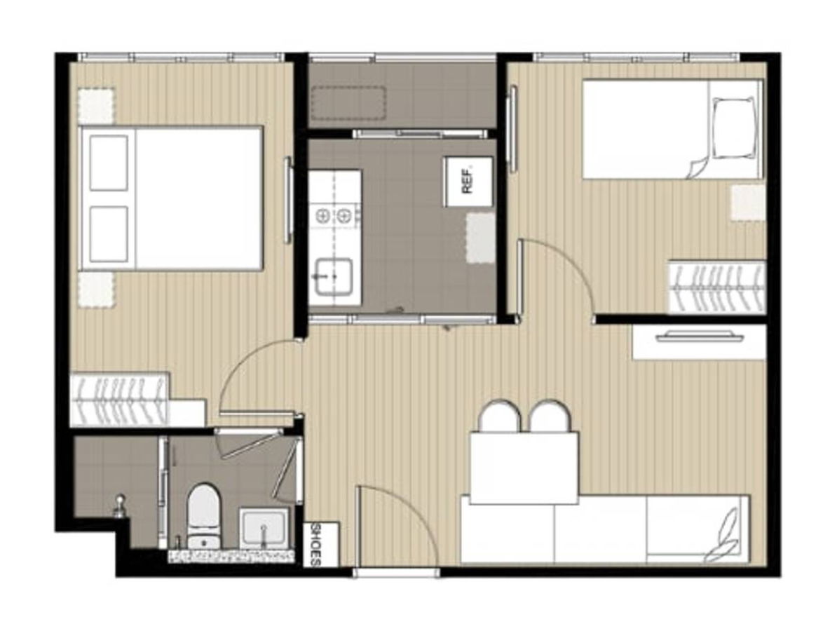 รูป 💥SL-10067💥ขายคอนโด ห้องสวย ราคาดี เอลลิโอ เดล มอสส์ พหลโยธิน 34👉สนใจ โทร .080-651-8853 - รูปที่ 9/10