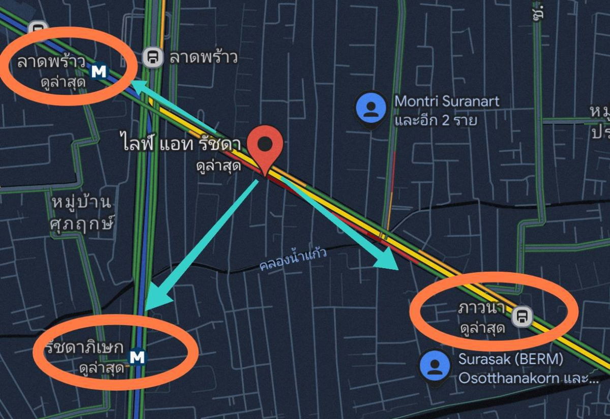 picture WS6515 🧡 For Rent: Life @ Ratchada (Ladprao 36) Extra Large Room, Reduced Price to only 13,500 THB/month - 15/15