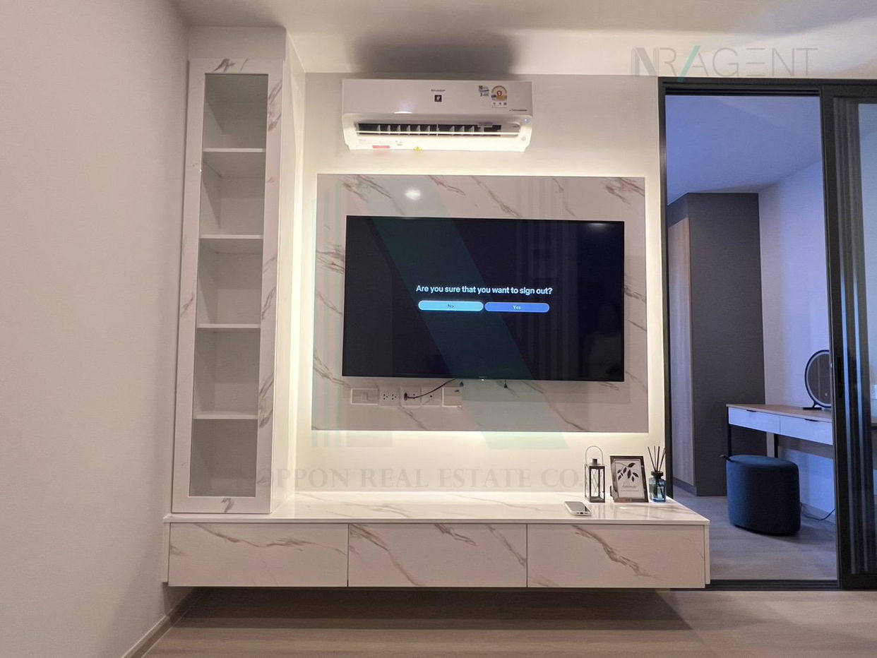 รูป 🚩 ให้เช่าคอนโด แอสปาย อ่อนนุช สเตชั่น อาคาร 1 ชั้น 10 1 ห้องนอน ขนาด 30 ตรม ใกล้ Lotus สุขุมวิท 50 - รูปที่ 8/8