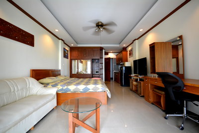 คอนโด เมกะ บางนา : Baan Suan Lalana studio for sale Jomtien Pattaya