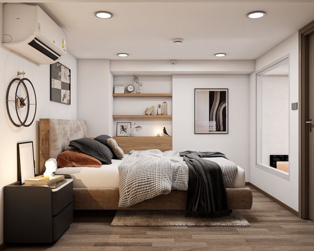 ให้เช่า Culture จุฬา 2 นอน/1 น้ำ Hybrid 57 ตรม คอนโดใหม่ แต่งสวย