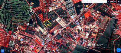 ที่ดิน เมืองสมุทรสาคร สมุทรสาคร : ขายที่ดิน 10ไร่ 53.4ตร.ว. โพธิ์แจ้ บางน้ำจืด สมุทรสาคร ถนนเอกชัย, พระราม2