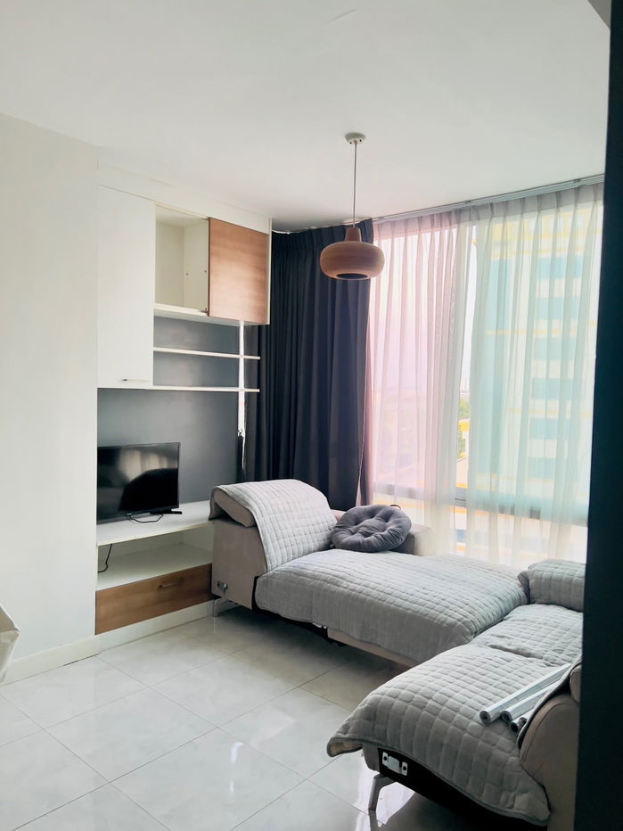 รูป ให้เช่า The IRIS พระราม 9 - ศรีนครินทร์ 🏡 (ห้องใหญ่ 46 ตร.ม) มีเครื่องซักผ้า พร้อมอยู่‼️ #ตอบแชทไว 🔥🔥 รหัส B503 - รูปที่ 2/6