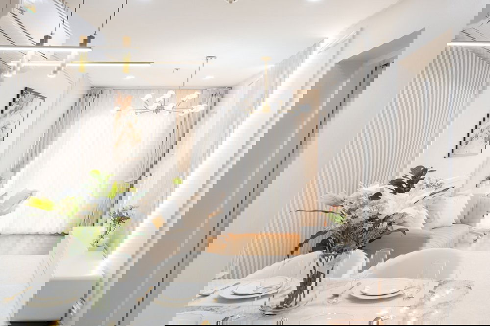 รูป ขาย ! ตกแต่งสไตล์มินิมอล, โทนขาวสว่าง ! Code C20260100046...Le Rich @ Rama 3 Sathorn - Sathu, 1 ห้องนอน, 1 ห้องน้ำ, แต่งครบ, ราคาพิเศษ!!📣📣 - รูปที่ 4/9