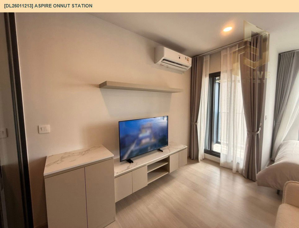picture DL26011213 Condo for rent, Aspire Onnut Station near -, ready to move in, call urgently 0656133286 LineID @534wlwof - 5/5