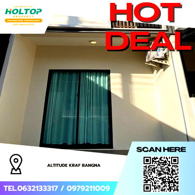 Townhouses for rent Mega Bangna : #Z4394💥 290169 🔥House for Rent: Altitude Kraf Bangna