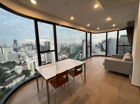 ให้เช่า แอชตัน จุฬา-สีลม 2 ห้องนอน ชั้น 28 อาคาร 1 ใกล้ MRT สามย่าน
