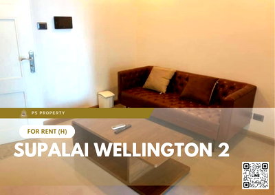 Condos for rent : For Rent ✨ Supalai Wellington 2 ✨ Fully furnished with appliances, near MRT Cultural Centre.