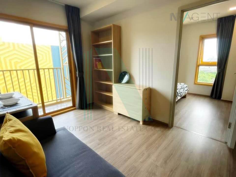 รูป ขายคอนโด เดอะ เบส สุขุมวิท 50 อาคาร 1 ชั้น 8 1 ห้องนอน ขนาด 31 ตรม ใกล้ Century The Movie Plaza - รูปที่ 1/8