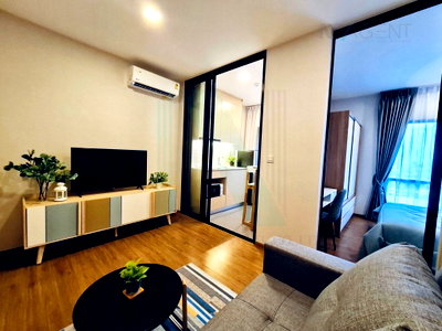 Condos for rent Phatthanakan Road : For Rent Condo METRIS RAMA 9 - RAMKHAMHAENG Building 1, Floor 18,1 bed room, Room size 30.00 sqm