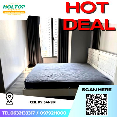 คอนโดให้เช่า : #S5590 ให้เช่า Ceil By Sansiri Ekkamai 