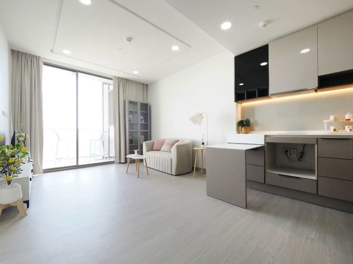 รูป ขายคอนโดมิเนียม 333 ริเวอร์ไซด์ บางโพ–บางซื่อ 46 ตร.ม. ชั้น40 อาคารA 1นอน 1น้ำ ขาย 4.88ล้าน - รูปที่ 1/18