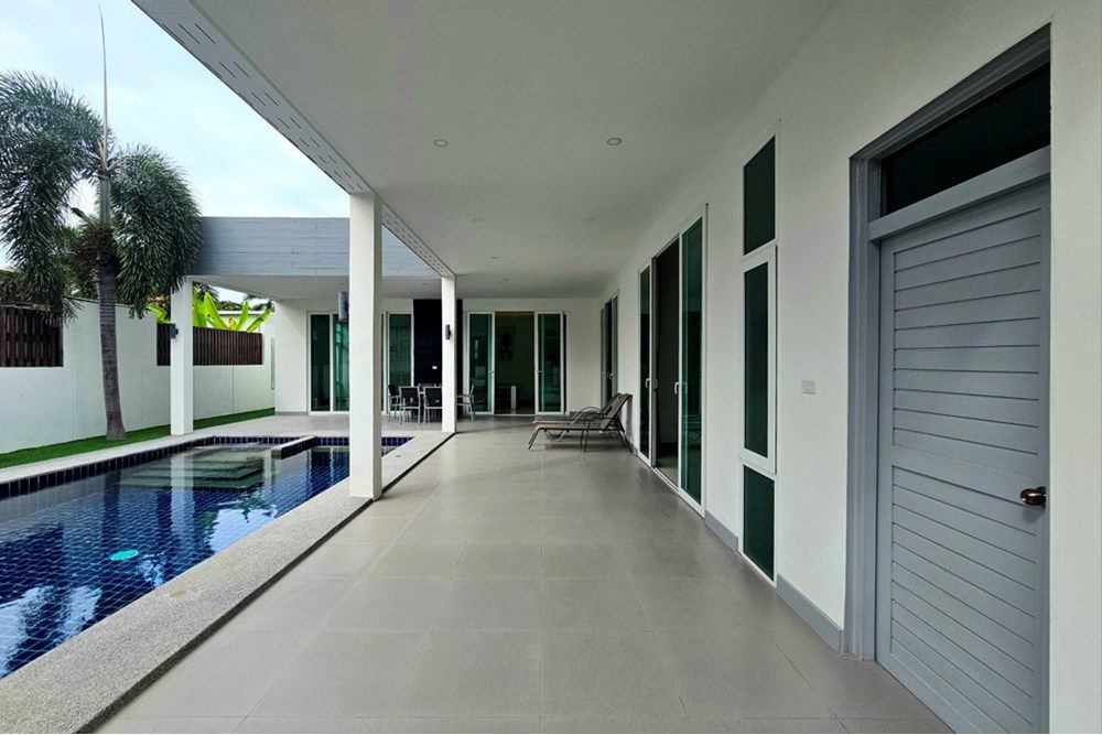 รูป [920601001-378] Black Lotus Luxury Villa, 3 ห้องนอน 3 ห้องน้ำในหัวหินซอย 112 สำหรับขาย - รูปที่ 8/40