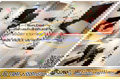 ***ให้เช่า Plum Condo เซ็นทรัล สเตชั่น (แต่งเฟอร์ INDEX อย่างดี!!!) *รับโปรพิเศษ* LINE : @Feelgoodhome (มี@หน้า)