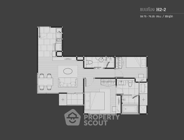 picture 2-BR Condo at H Sukhumvit 43 near BTS Phrom Phong (ID 388926) - 19/22