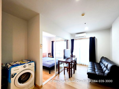 คอนโดให้เช่า : ให้เช่าคอนโด Parkland วงศ์สว่าง 1 ห้องนอน 30 ตรม ชั้น 12 พร้อมอยู่
