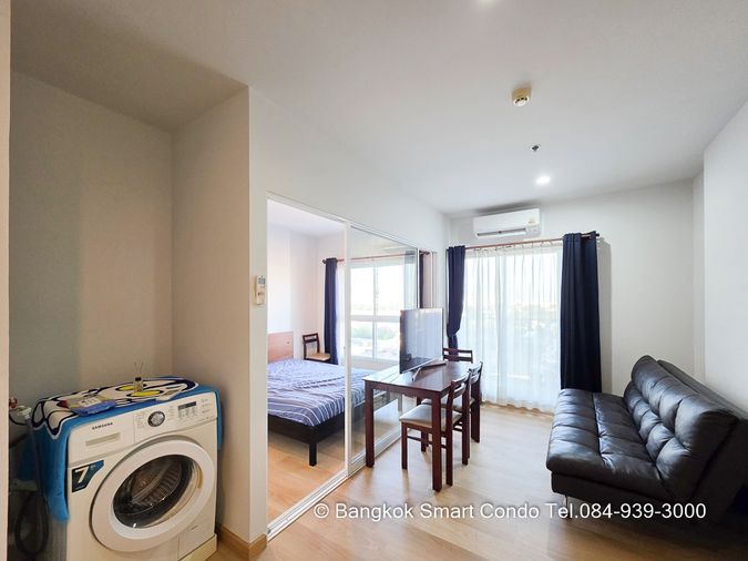 ให้เช่าคอนโด Parkland วงศ์สว่าง 1 ห้องนอน 30 ตรม ชั้น 12 พร้อมอยู่