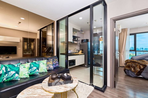 รูปภาพ 1-BR 31 Sqm Condo In The Base Park East Sukhumvit 77, 22nd-Floor Near BTS On Nut (ID 511694)