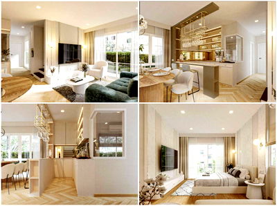 Houses for rent : Grandio Bangna Km.5 Mega Bangna, newly and ready to move in.