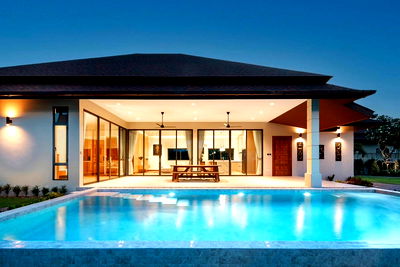 บ้านเดี่ยว หัวหิน ประจวบคีรีขันธ์ : [920241013-73] วิลล่าหรูใจกลางหัวหินครบครันและทันสมัย