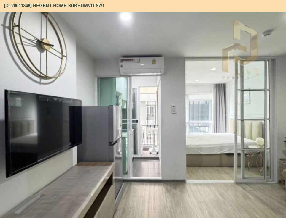 picture DL26011349 Condo for rent, Regent Home Sukhumvit 97/1 near BTS Bang Chak, ready to move in, call urgently 0656133286 LineID @534wlwof - 3/11