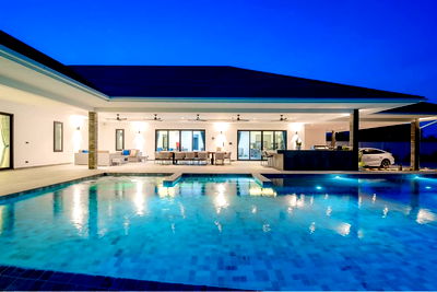 บ้านเดี่ยว หัวหิน ประจวบคีรีขันธ์ : [920241013-39] Luxurious 4BR Villa in Hua Hin Countryside