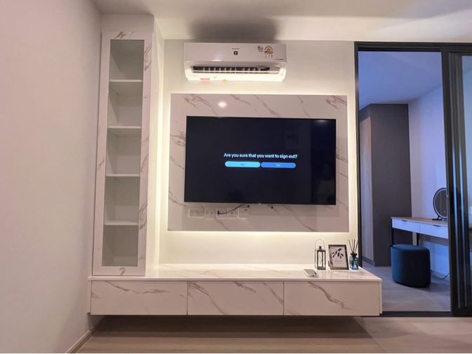 ✨ให้เช่าคอนโด Aspire Onnut Station Condo | 30.5 ตร.ม ห้องแต่งครบ พร้อมอยู่✅