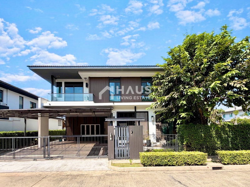 ขายบ้านเดี่ยว : ถูกที่สุดในโครงการ บ้าน 100 ตารางวา หลังมุม มีพื้นที่สำหรับต่อเติม 🔥 ขายบ้านเดี่ยว มัณฑนา กัลปพฤกษ์ - วงแหวน 🔥 / 4 ห้องนอน #HKCP040