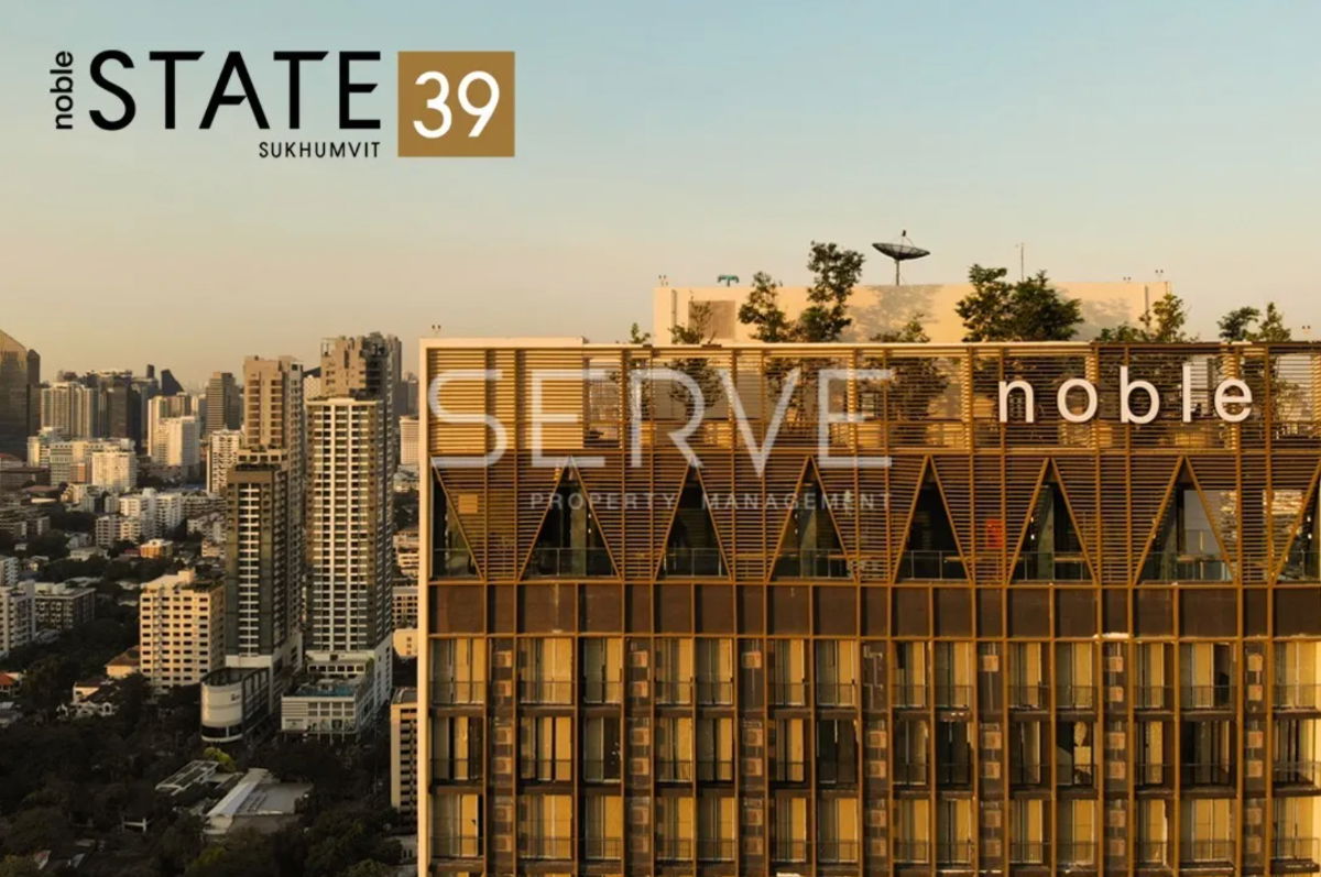 picture 🔥2 Beds 59.63 Sq.m. High Fl. 25+ Good Location Close to BTS Phrom Phong 450 m. at Noble STATE 39 Condo / For Rent - 3/5