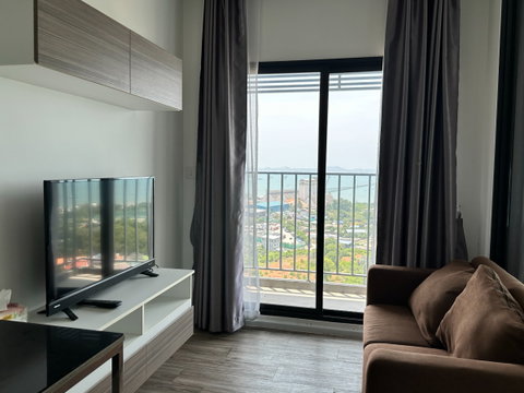 Condo for Rent at KnightsBridge The Ocean Sriracha Fully furnished  35 sq.m. | Sea View | 21st Floor
