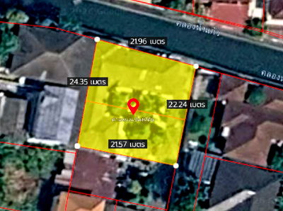 ที่ดิน MRT ลาดพร้าว 71 : ขายที่ดินแถมบ้านชั้นเดียว ลาดพร้าว71 BTS โชคชัย4