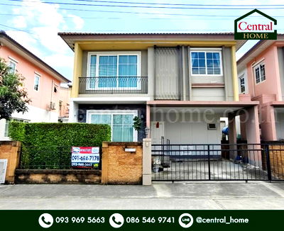 ขายบ้านเดี่ยว : บ้านเดี่ยว โกลเด้น นีโอ 2 พระราม 2 ตกแต่งบิวท์อินทั้งหลัง ราคาถูก