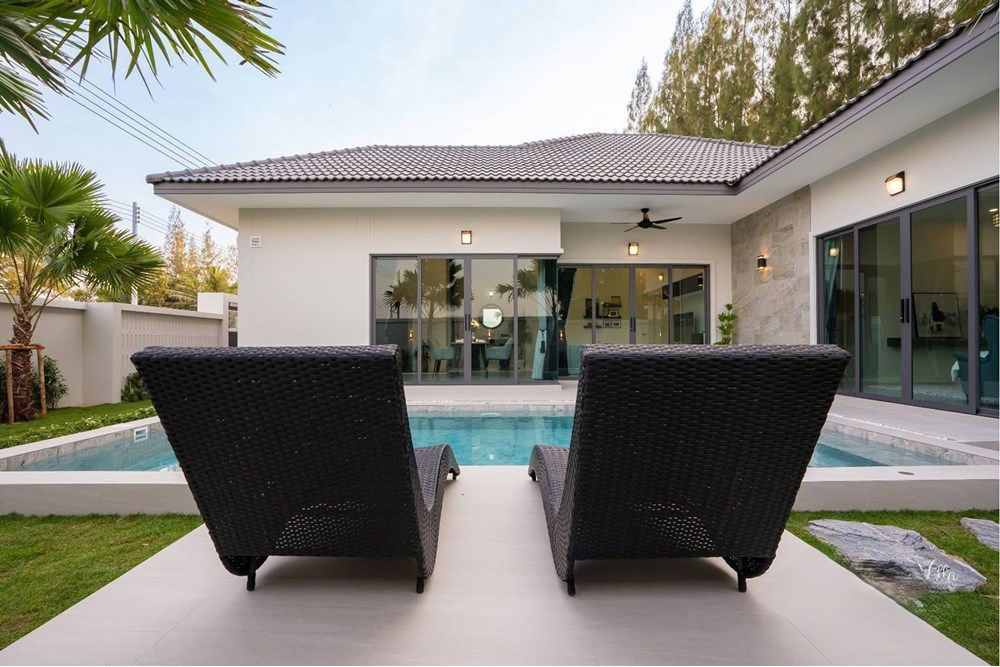 รูป [920241013-45] วิลล่าหรูหัวหิน 3 ห้องนอน พร้อมสระส่วนตัว - รูปที่ 6/31