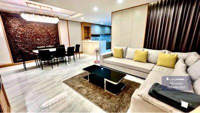 Condos for rent : Grand Diamond Pratunam 145 SQM. 3 bedrooms, 2 bathrooms 