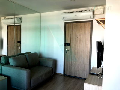 Condos for sale BTS Bang Na : Condo for sale, Ideo O2, 1 bedroom, 21st floor, Building C, near BTS Bearing.