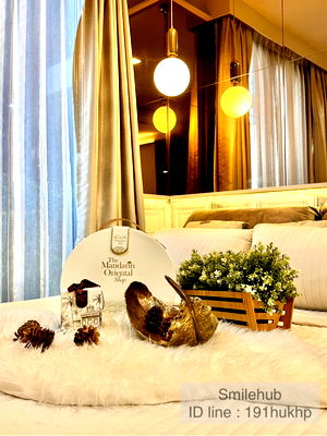 คอนโดให้เช่า : ให้เช่า The Base Garden Rama9 ห้องสวย เฟอร์ครบ พร้อมเข้าอยู่ วิวสวน