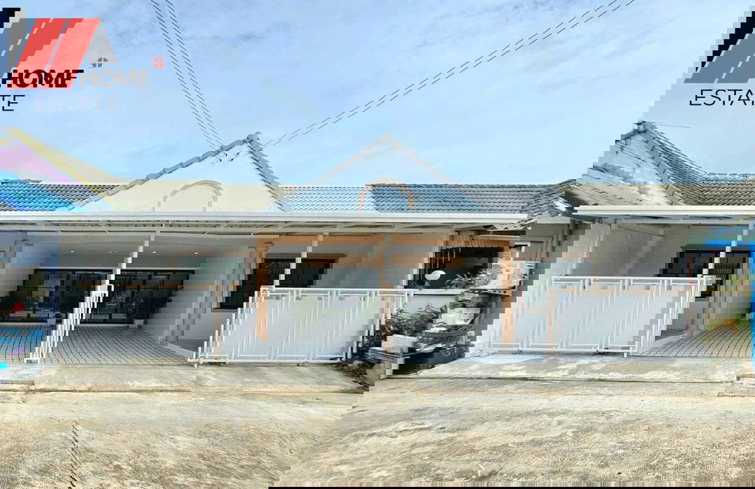 รูป หมู่บ้านร่มเงาไม้ ทาวน์เฮ้าส์ชั้นเดียว ตกแต่งใหม่พร้อมอยู่ - รูปที่ 6/10