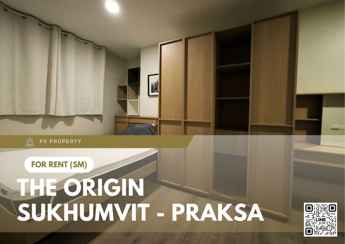 รูป ให้เช่า 📍 The Origin Sukhumvit - Praksa 📍 เฟอร์นิเจอร์ และ เครื่องใช้ไฟฟ้าครบ ใกล้ BTS แพรกษา - รูปที่ 1/6